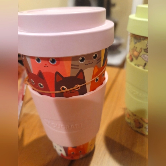 VacuCraft Bamboo Silicone Tea and Coffee Cup - Picture 12 of 15